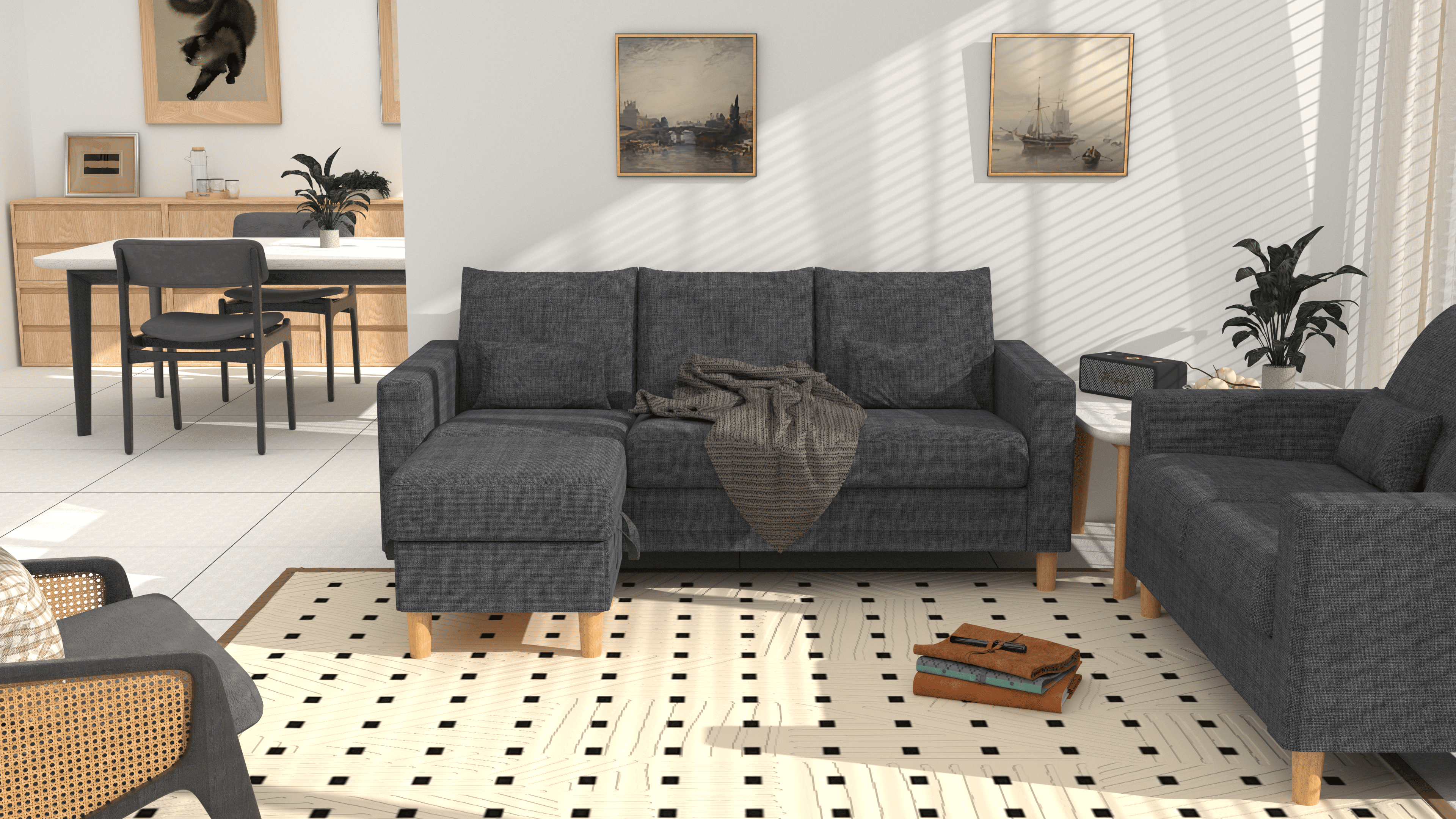 Three Seater Sofas