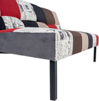Hroth 3 Seater Folding Sofa Bed,5 Adjustable Backrest Angles,Convertible Bed Settee, 3 Seater Sofa Couch Living Room/Guest Room/Home Office,Multicolored