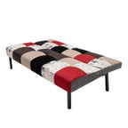 Hroth 3 Seater Folding Sofa Bed,5 Adjustable Backrest Angles,Convertible Bed Settee, 3 Seater Sofa Couch Living Room/Guest Room/Home Office,Multicolored